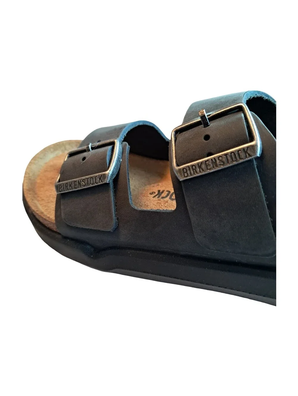 Birkenstock Milano Crosstown Sandals Oiled Leather Size Mens 9/ Wmns 11 Reg Fit